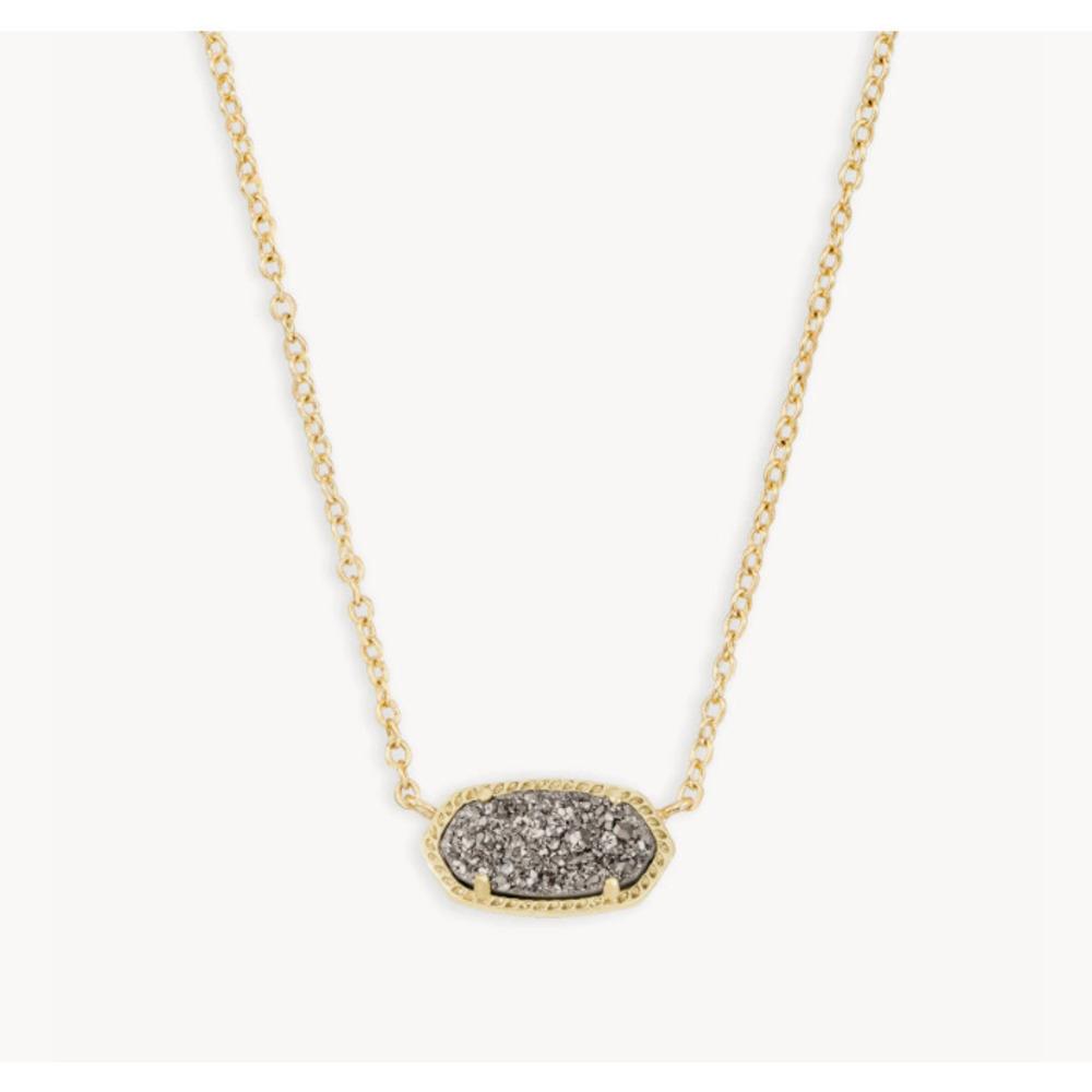 Kendra Scott Black Pendant Necklace